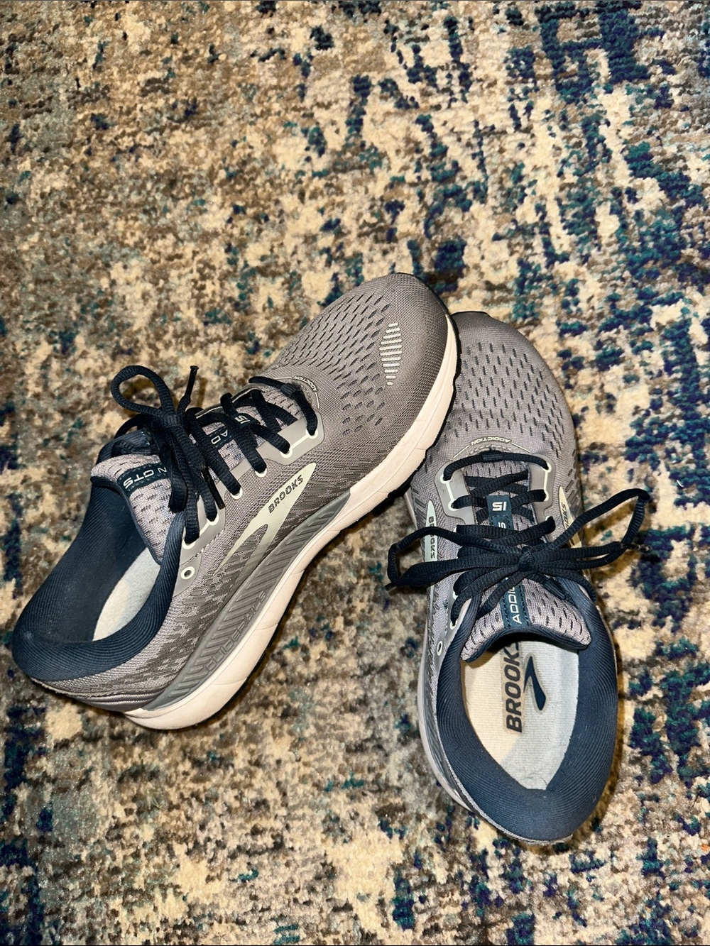 Brooks Gray and Navy Women's Running Shoes